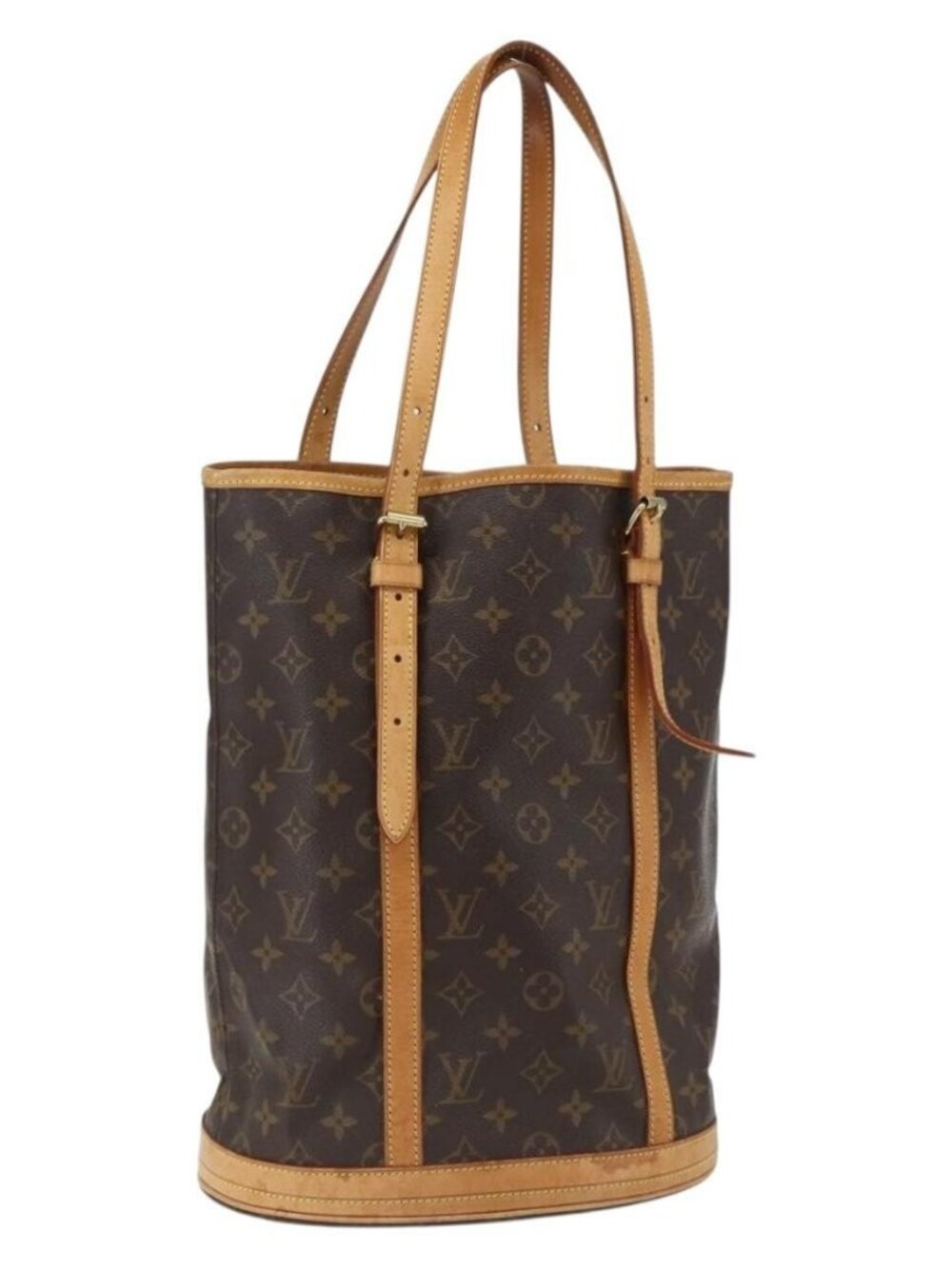 LOUIS VUITTON Monogram Bucket GM Shoulder Bag M42236 LV Auth 170148